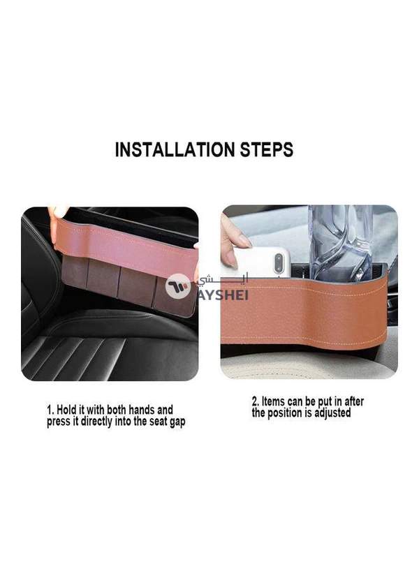 Generic 2-Piece Car Organizer Seat Carriage Bag