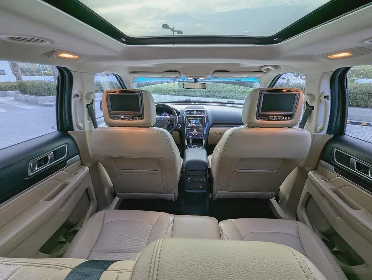 Ford Explorer Limited 2016 - GCC Specs 4WD FULL Option With Panoramic Roof Low KM Premium SUV-10-10