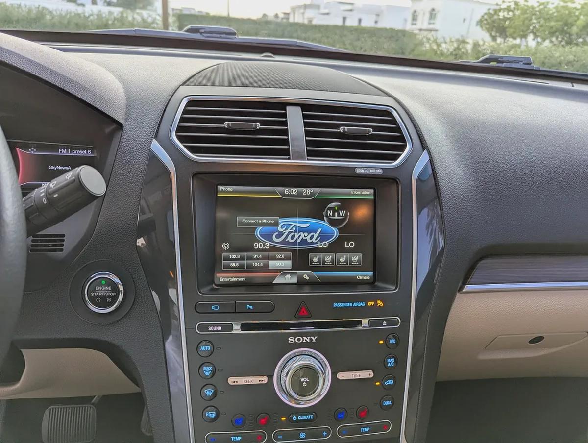 Ford Explorer Limited 2016 - GCC Specs 4WD FULL Option With Panoramic Roof Low KM Premium SUV-12-12