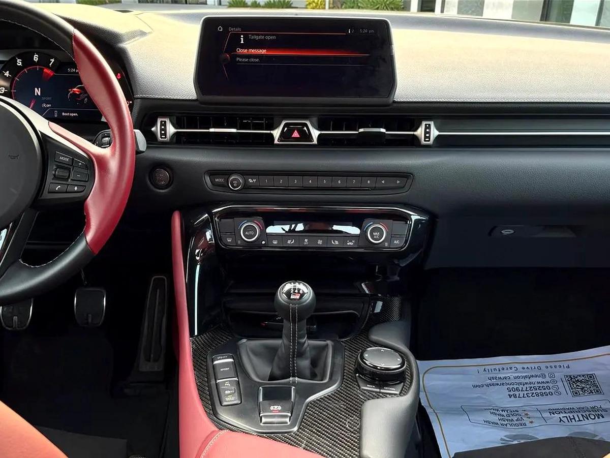 CARBON OPTIONS | AED 3,500 P.M | 0% DOWN PAYMENT | TOYOTA SUPRA GR | 3.0L | 2024-8-8