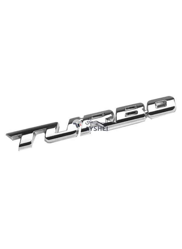 Generic 3D Turbo Badge Emblem