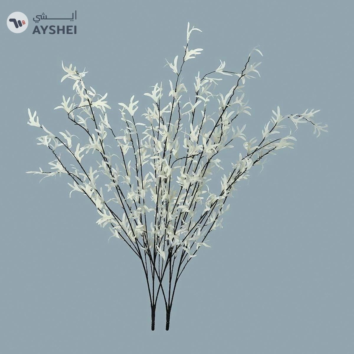 YATAI White Twigs Leaves Artificial Flowers For Decoration-0-0
