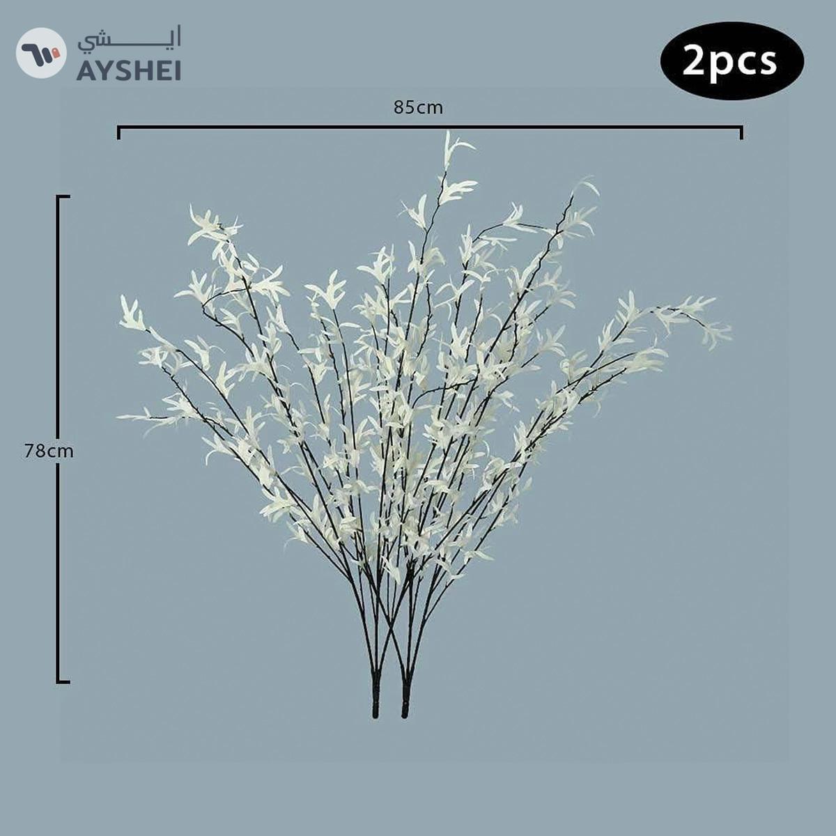 YATAI White Twigs Leaves Artificial Flowers For Decoration-4-4