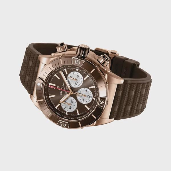 Breitling Super Chronomat RB0136E31Q1S1 Automatic Red Gold 44mm Brown Dial Men’s Watch