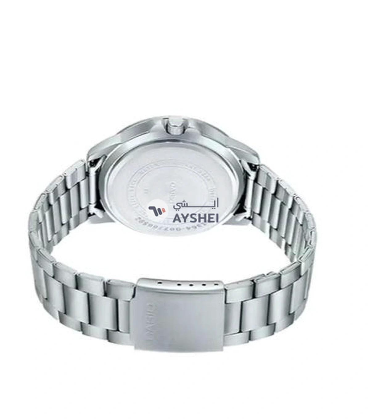 CASIO Men's Enticer Water Resistant Stainless Steel Analog Watch MTP-VD01D-2EVUDF - 45 mm - Silver-1-portrait