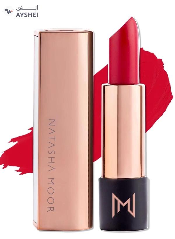 NATASHA MOOR Silk Suede Lipstick: Long-Lasting