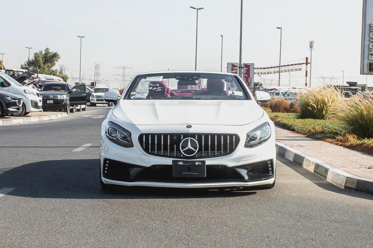 2017 - BENZ S550 CONVERTIBLE –IMMCAULATE CONDITION - | Only 35,000 KM | Full Option-1-1