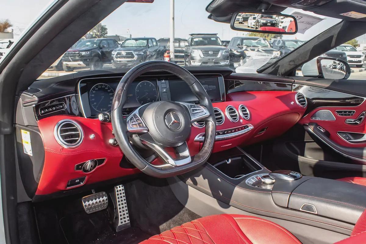 2017 - BENZ S550 CONVERTIBLE –IMMCAULATE CONDITION - | Only 35,000 KM | Full Option-13-13