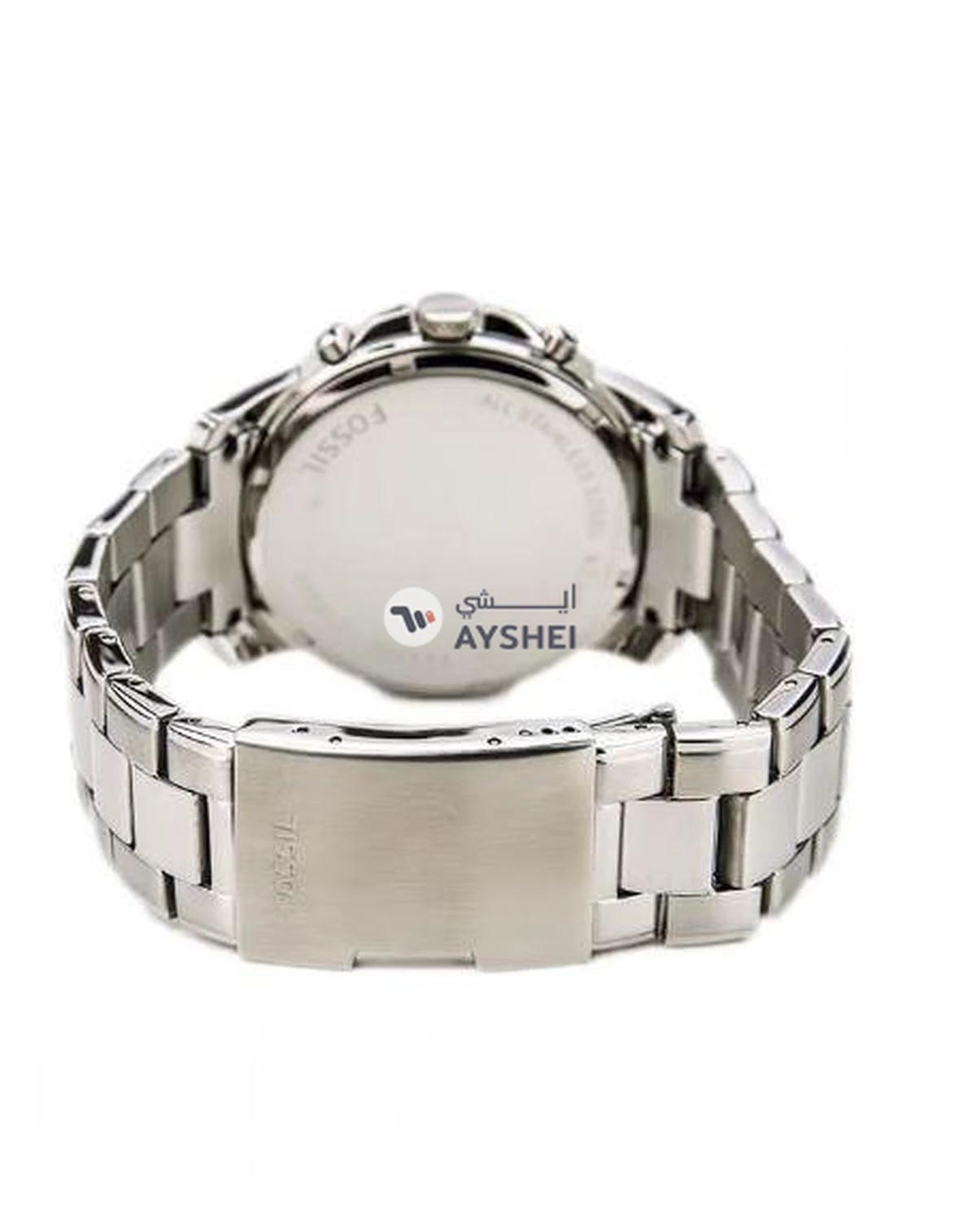 FOSSIL Men's Grant Water Resistant Chronograph Watch FS4736 - 44 mm - Silver-2-2