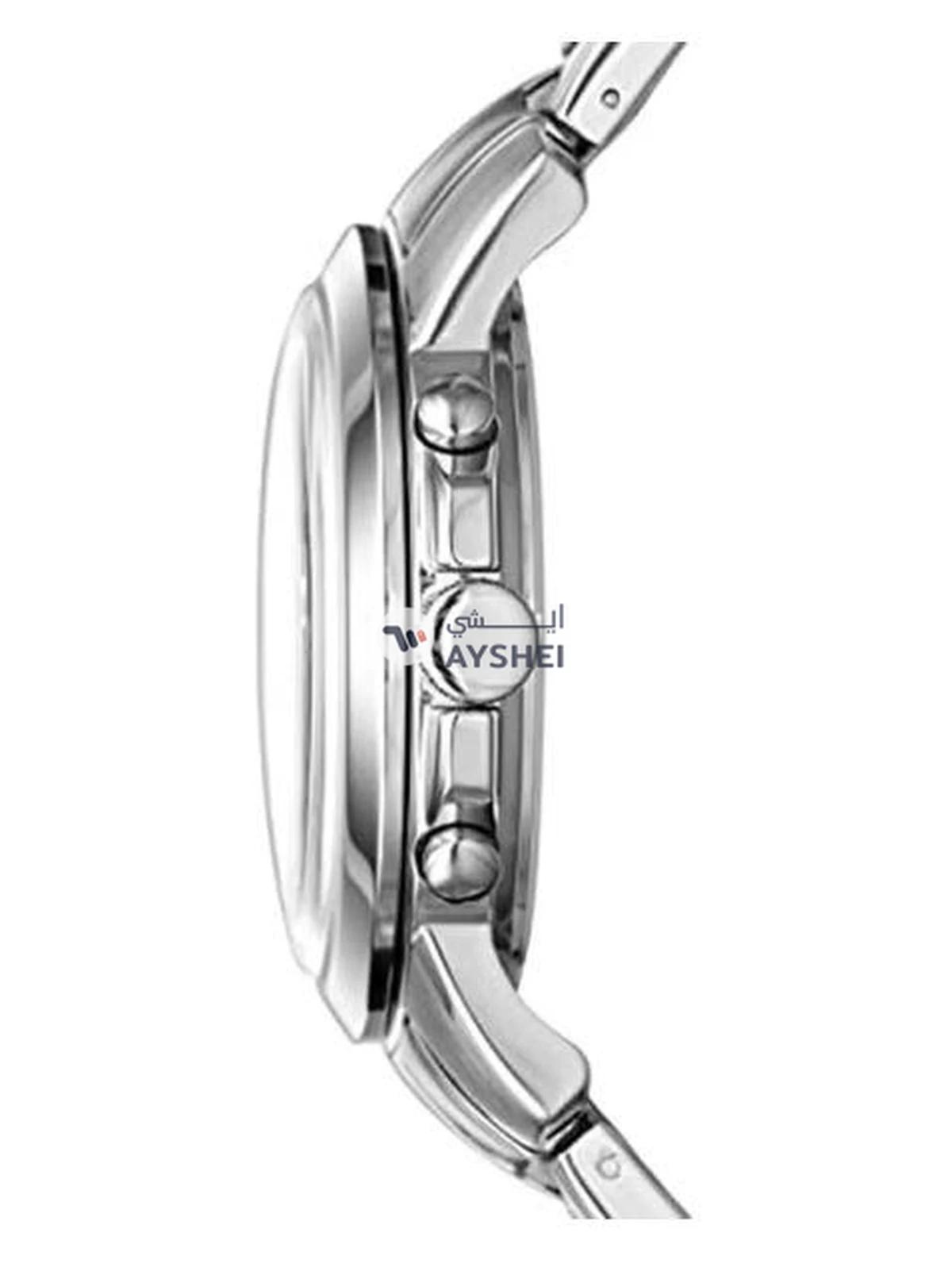 FOSSIL Men's Grant Water Resistant Chronograph Watch FS4736 - 44 mm - Silver-4-4