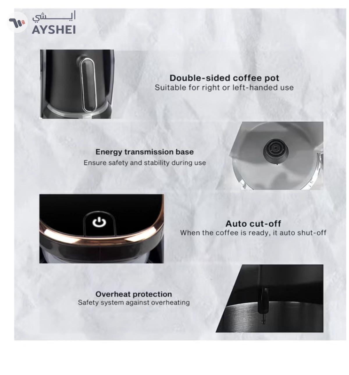 SONASHI Turkish Coffee Maker Up To 4 Cups Turkish Coffee Machine-4-4