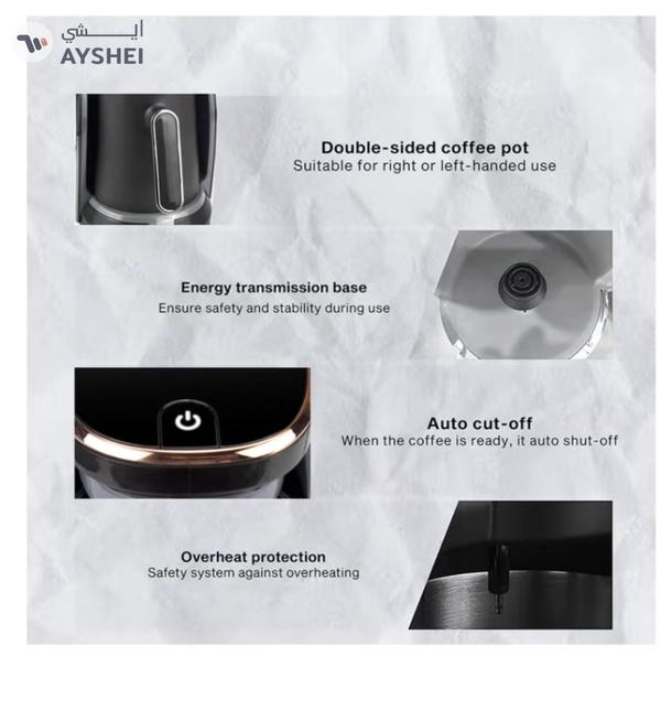 SONASHI Turkish Coffee Maker Up To 4 Cups Turkish Coffee Machine