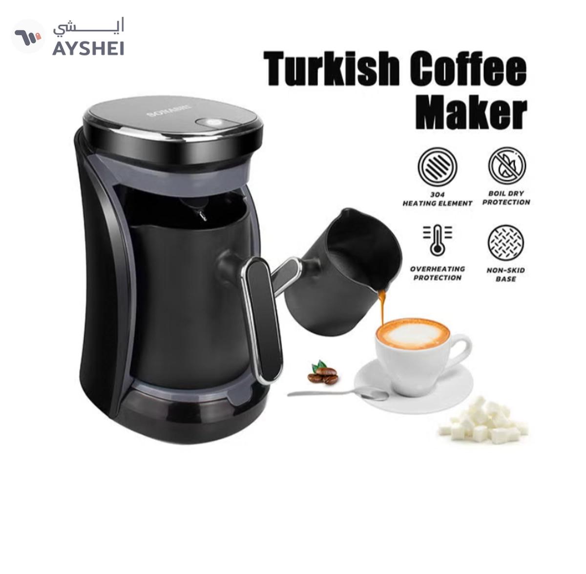 SONASHI Turkish Coffee Maker Up To 4 Cups Turkish Coffee Machine-7-7
