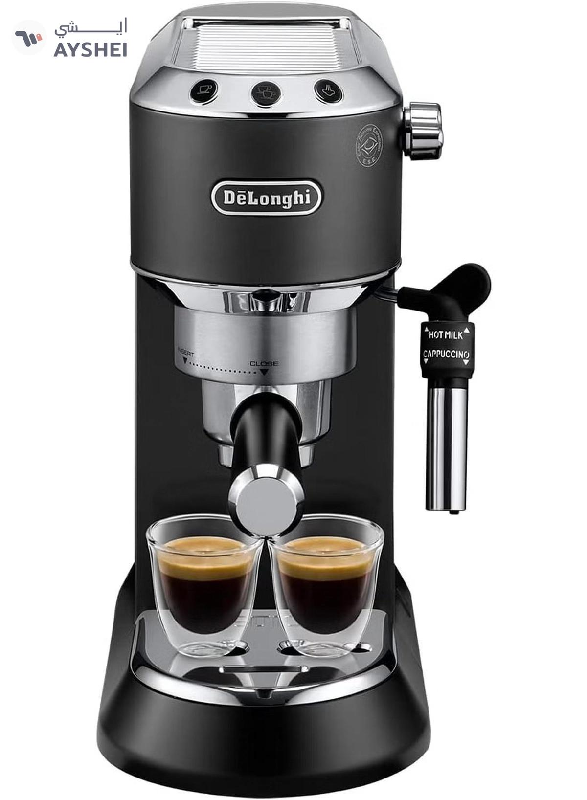 De'Longhi Dedica Pump Espresso Manual Coffee Machine -0-portrait