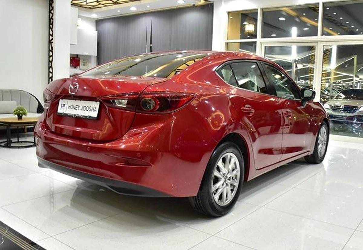 Mazda 3 ( 2015 Model ) in Red Color GCC Specs-5-5