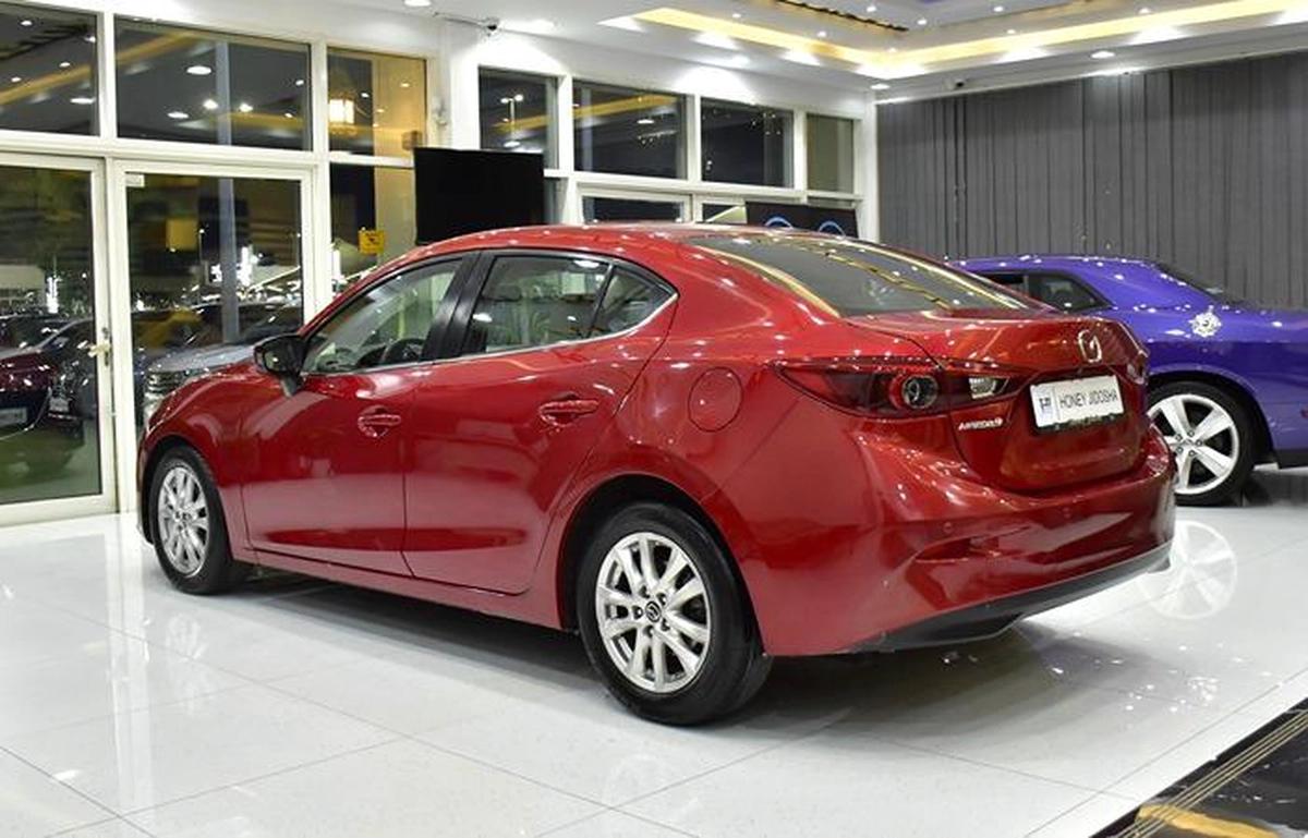 Mazda 3 ( 2015 Model ) in Red Color GCC Specs-9-9