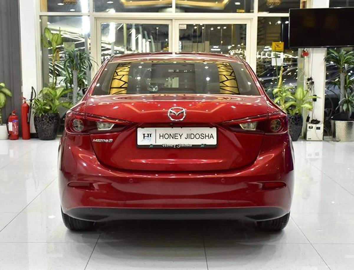Mazda 3 ( 2015 Model ) in Red Color GCC Specs-4-4