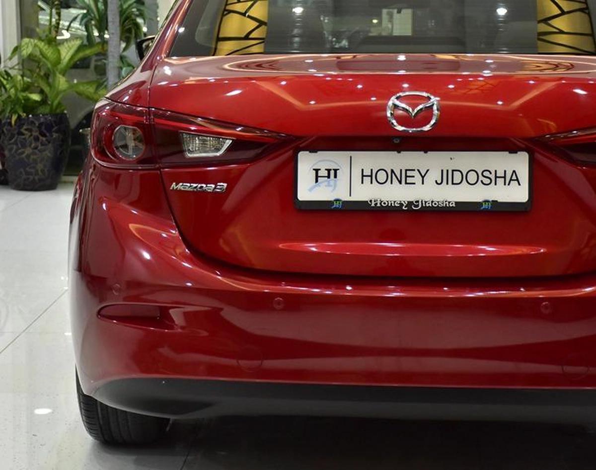Mazda 3 ( 2015 Model ) in Red Color GCC Specs-1-1