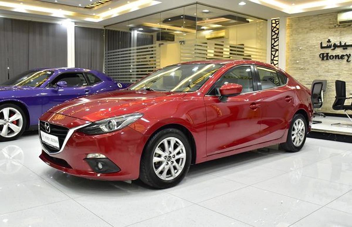 Mazda 3 ( 2015 Model ) in Red Color GCC Specs-6-6