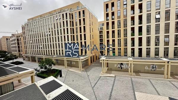 Freehold ready to move studio available for sale in Al Mamsha Sharjah with balcony
