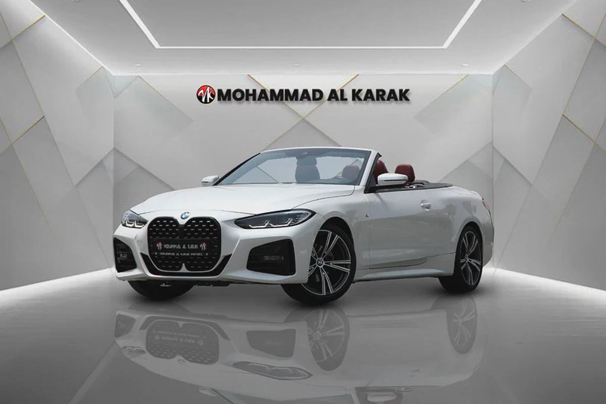BMW 420I CONVERTIBLE 2022 - GCC - FULLY LOADED- ORIGINAL PAINT-1-1