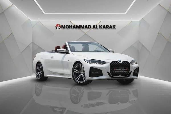 BMW 420I CONVERTIBLE 2022 - GCC - FULLY LOADED- ORIGINAL PAINT