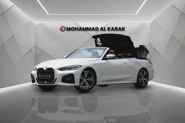 BMW 420I CONVERTIBLE 2022 - GCC - FULLY LOADED- ORIGINAL PAINT