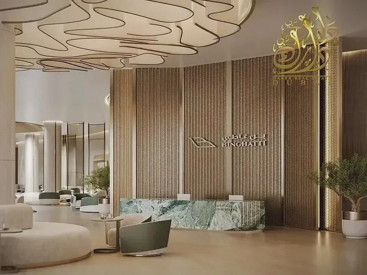 Furnished Studio | Binghatti Hillcrest | Pool & City Views-3-3
