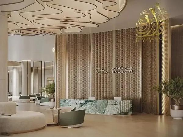 Furnished Studio | Binghatti Hillcrest | Pool & City Views