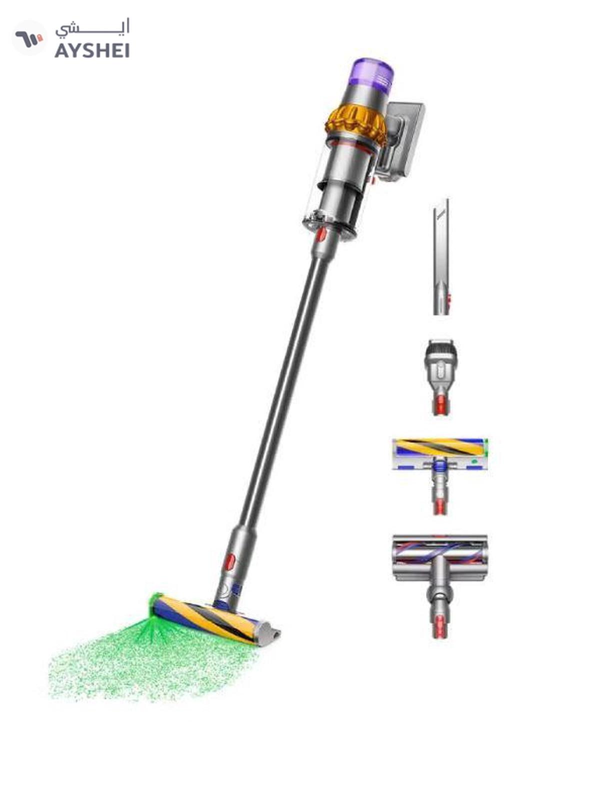 Dyson V15 Detect Absolute Cordless Vacuum 0.77 L 660 W V15 Yellow/Iron/Nickel-0-0