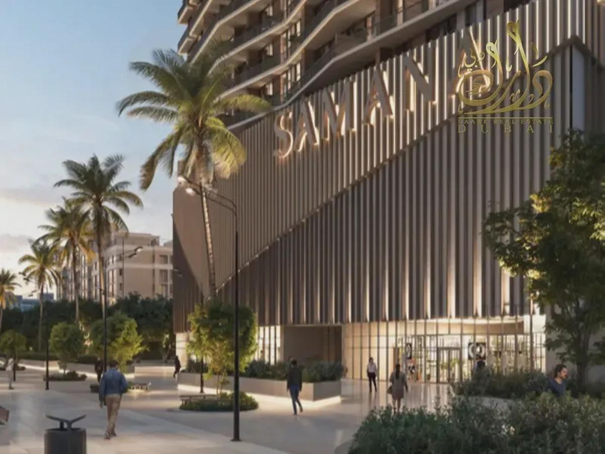 Furnished 1BR Apartment | Greenfield by Samana | Pool & Courtyard View-4-4