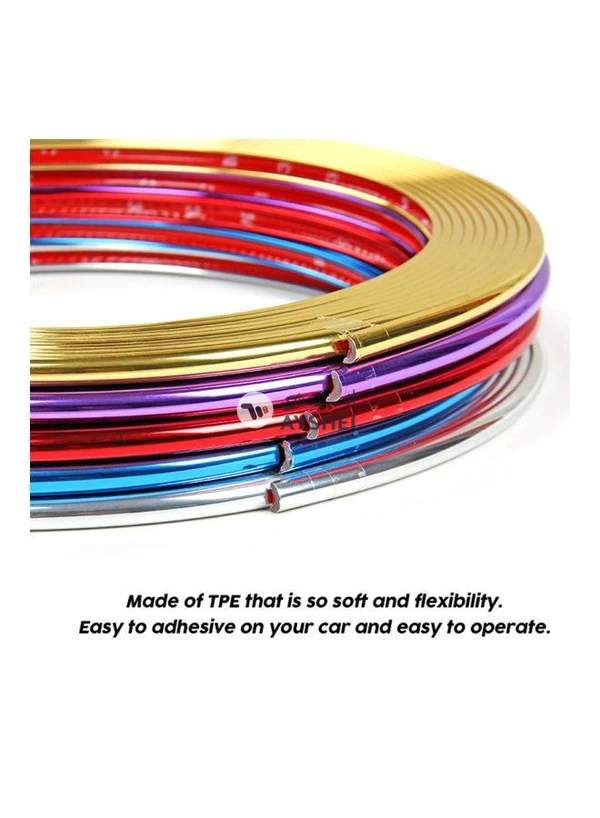 Generic Universal Electroplated Wheel Rim Trim Protective Tape