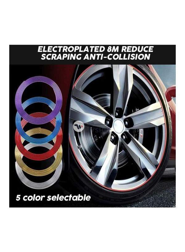 Generic Universal Electroplated Wheel Rim Trim Protective Tape