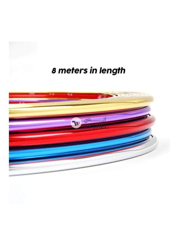 Generic Universal Electroplated Wheel Rim Trim Protective Tape