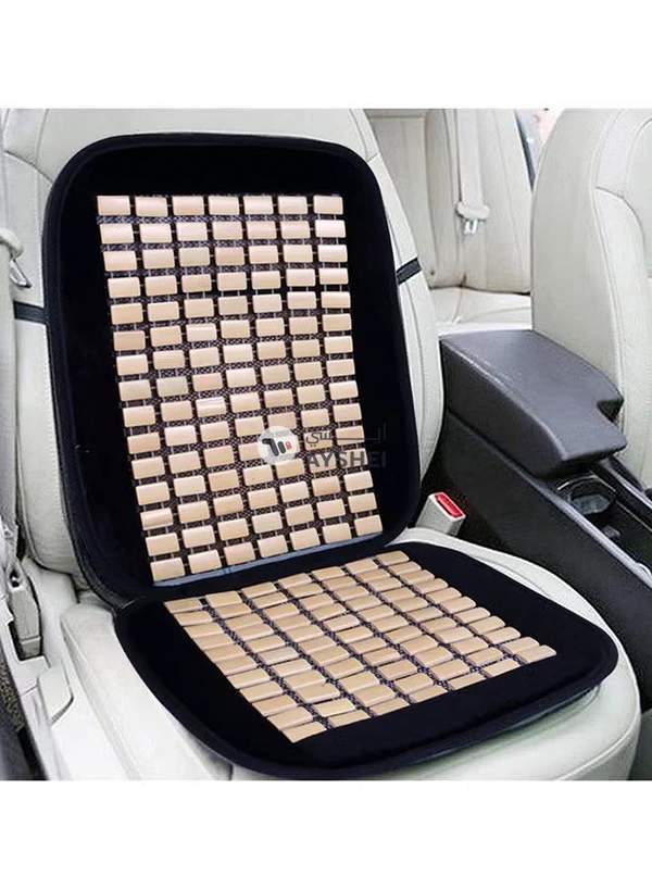 LP Flat Wooden Bead Car Seat Cushion