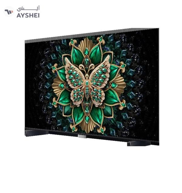 TCL Television 75 Inch Smart TV 4K QD-Mini LED Colorful Quantum Crystal HDR 10+ Gaming Google TV, 144Hz Native Refresh Rate, ONKYO 2.1 Hi-Fi, Dolby Atmos, AI Mode, (2025 Model) 75C6K Black