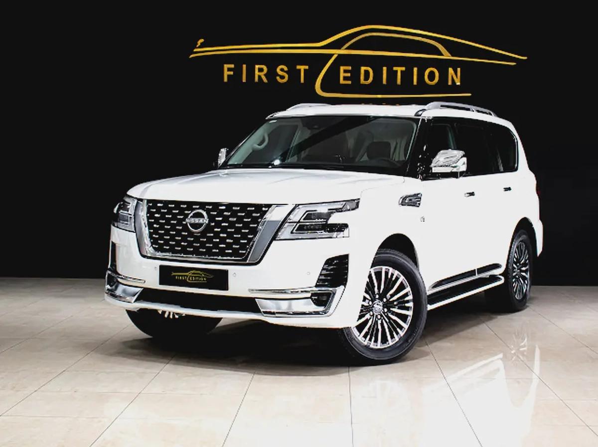 2022 ll Nissan patrol V8 400Hp ll Gcc ll Full option Platinum Le-0-0