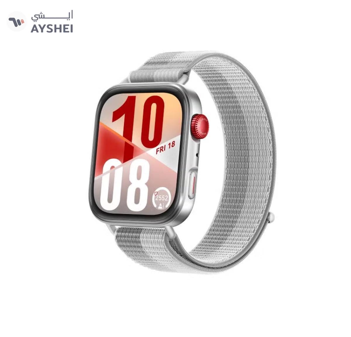 HUAWEIWatch FIT4 Smart Watch, 1.82” Display, 100+ Sports modes, Fitness and Sleep Tracker, Heart Rate Monitor, Emotional Wellbeing Assistant, up to 10-Day Battery Life, iOS & Android Grey-0-landscape