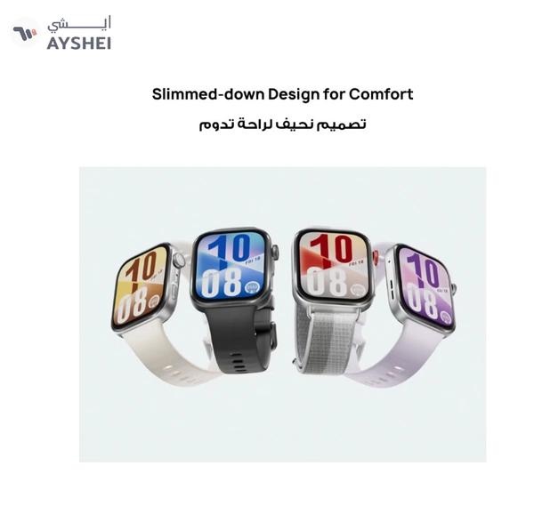 HUAWEIWatch FIT4 Smart Watch, 1.82” Display, 100+ Sports modes, Fitness and Sleep Tracker, Heart Rate Monitor, Emotional Wellbeing Assistant, up to 10-Day Battery Life, iOS & Android Grey