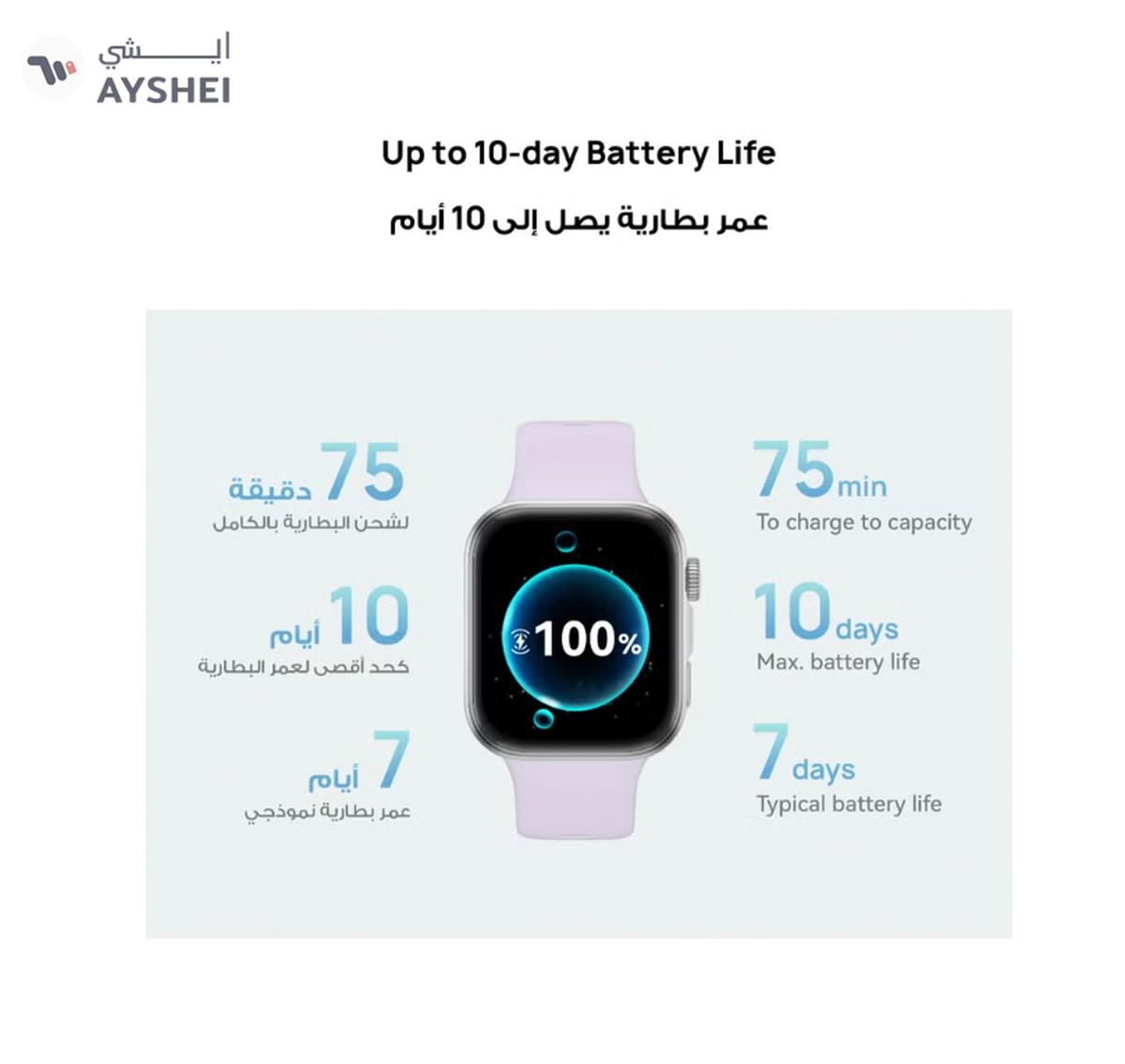 HUAWEIWatch FIT4 Smart Watch, 1.82” Display, 100+ Sports modes, Fitness and Sleep Tracker, Heart Rate Monitor, Emotional Wellbeing Assistant, up to 10-Day Battery Life, iOS & Android Grey-2-2