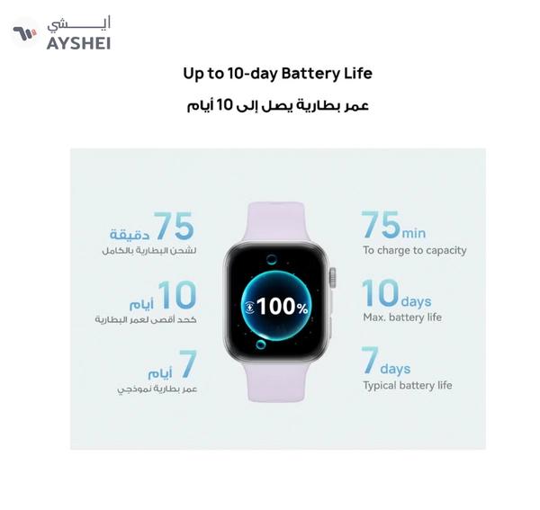 HUAWEIWatch FIT4 Smart Watch, 1.82” Display, 100+ Sports modes, Fitness and Sleep Tracker, Heart Rate Monitor, Emotional Wellbeing Assistant, up to 10-Day Battery Life, iOS & Android Grey