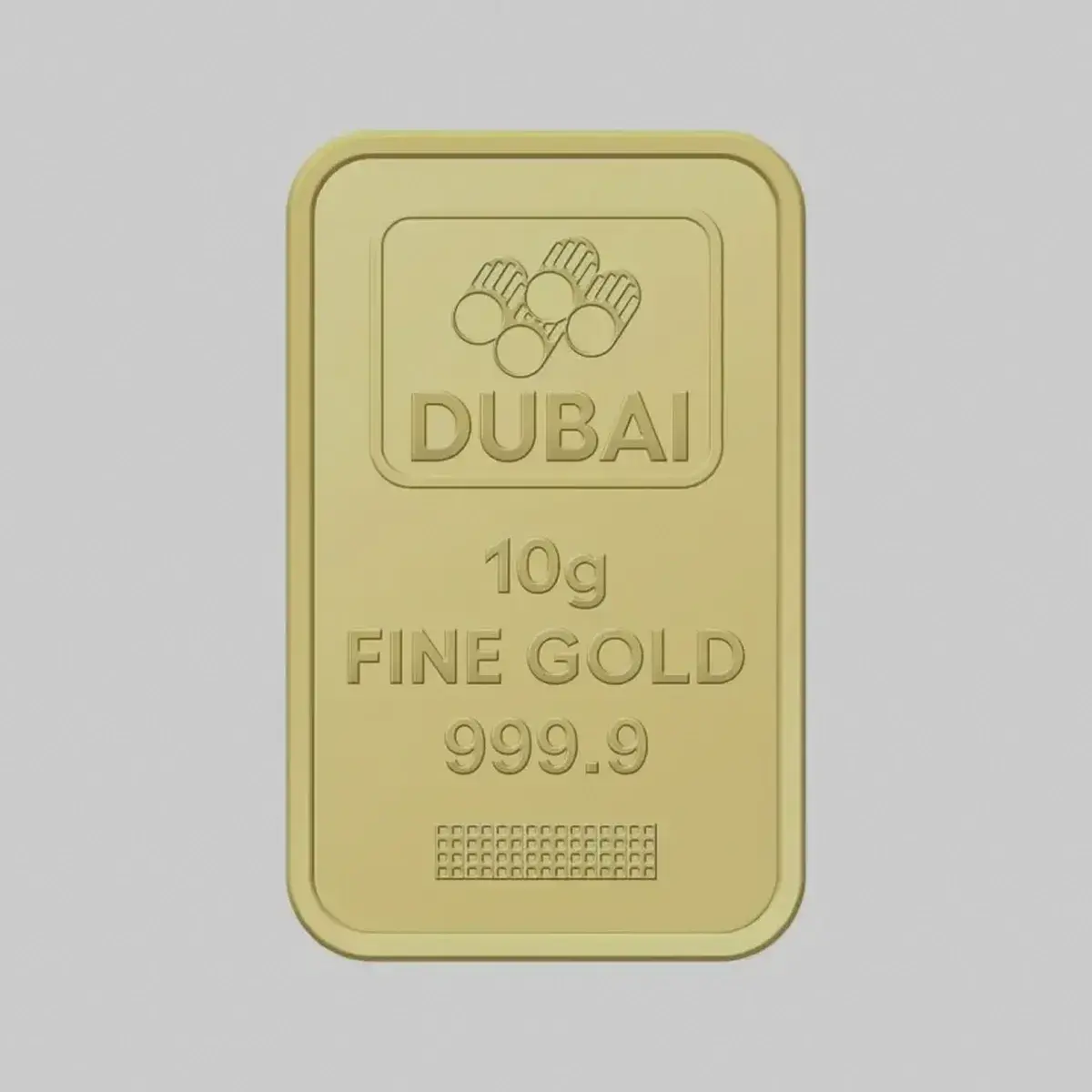 Dubai Gold 10 Grams Pure 999.9 Fine Gold Bar-2-2