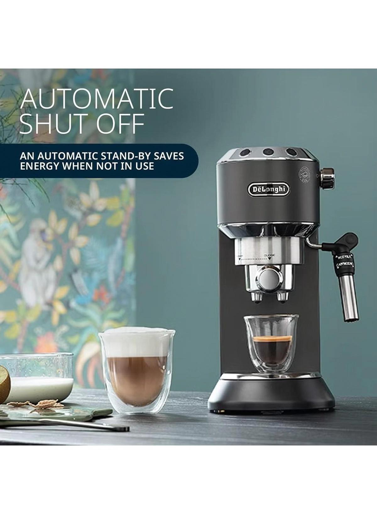 De'Longhi Dedica Pump Espresso Manual Coffee Machine-1-portrait