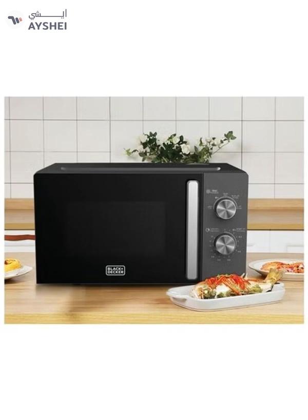 BLACK+DECKER Solo Microwave Oven 20 L 700 W MZ2015P-B5 Black