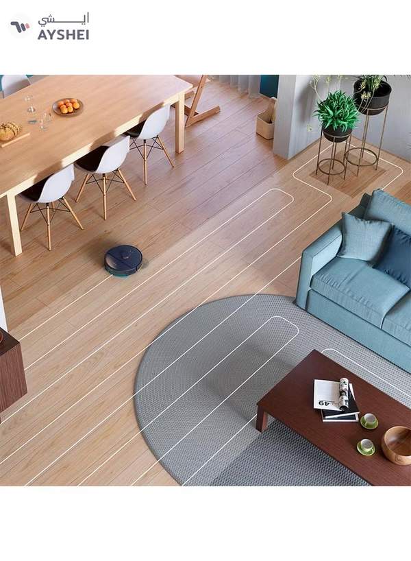 Philips Home Run 2000 Series Vacuum & Mop Robot ,2700 pa Strong Suction Power, Up to 130 min Runtime, Self Charging, Auto-Empty station 2000 W XU2100/10 Navy