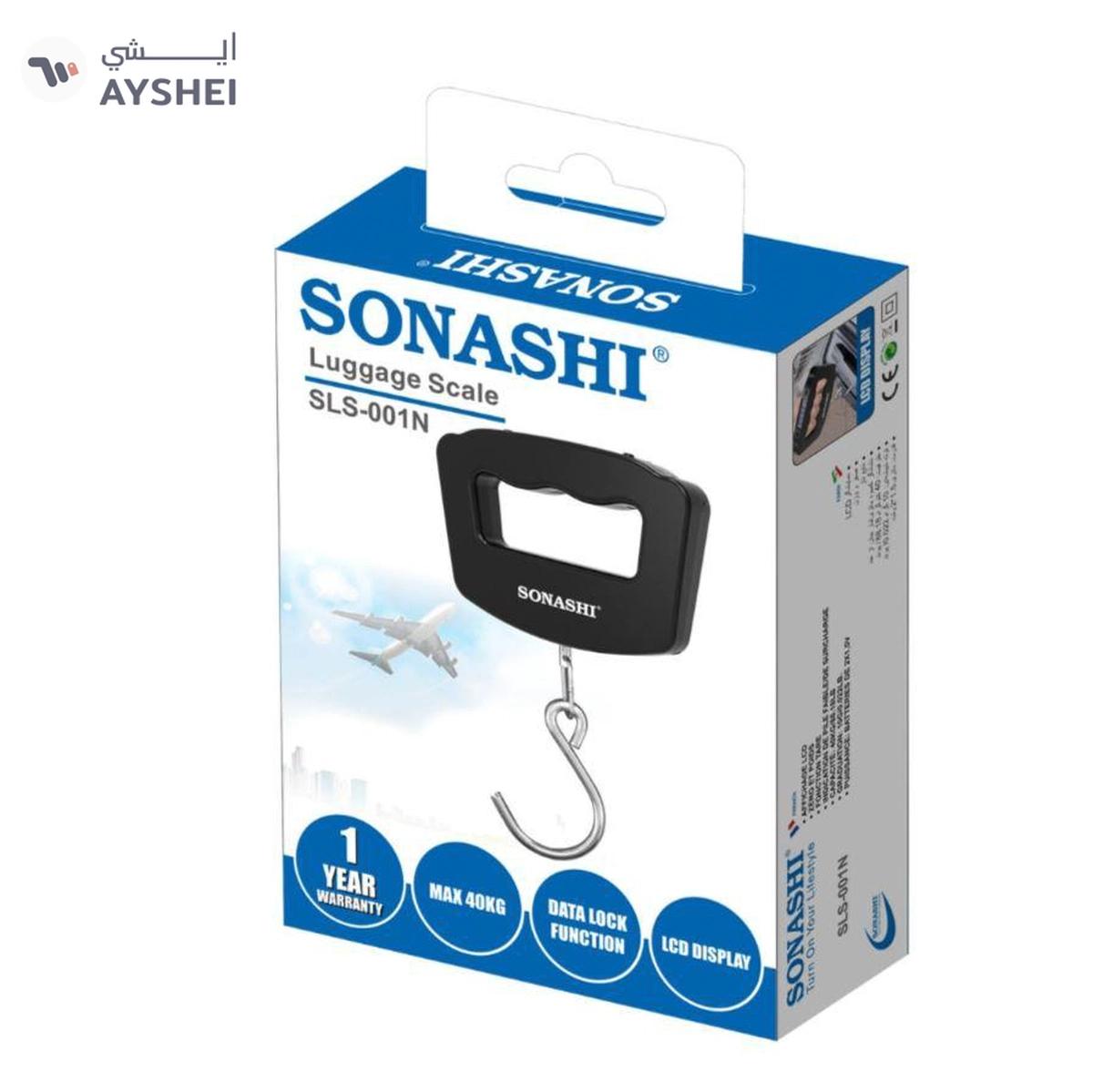 SONASHI Luggage Scale - 40 Kg Capacity | Battery Low & Overload Indication | LCD Display -6-6