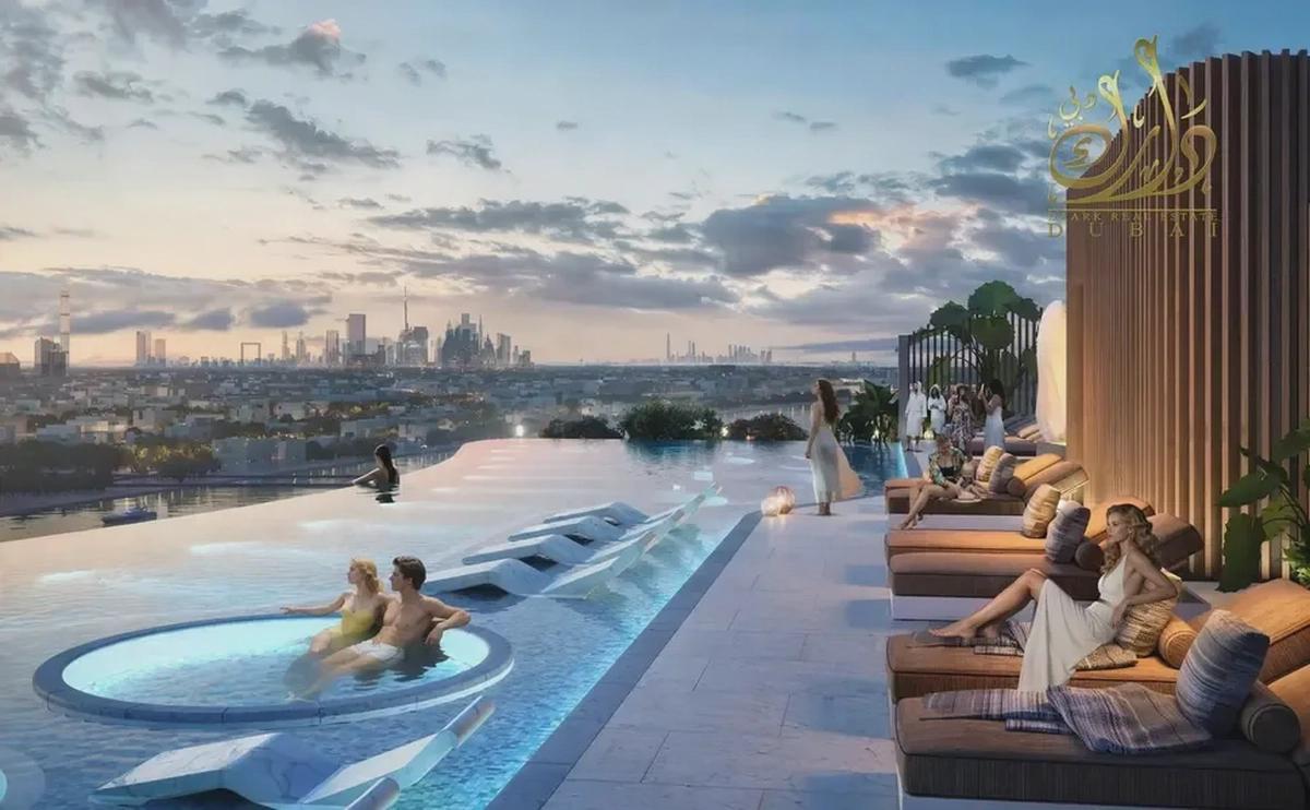 FLEXIBLE PAYMENT PLAN \ FULLY FURNISHED \ NEAR TO DUBAI ISLAND BEACH \ PRIME AMENITIES \ LUXURY LIVING-2-2