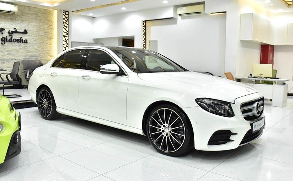 Mercedes Benz E400 4Matic ( 2017 Model ) in White Color GCC Specs-2-2