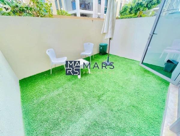 Fullly Furnished Studio with Private Garden IN Gated Community