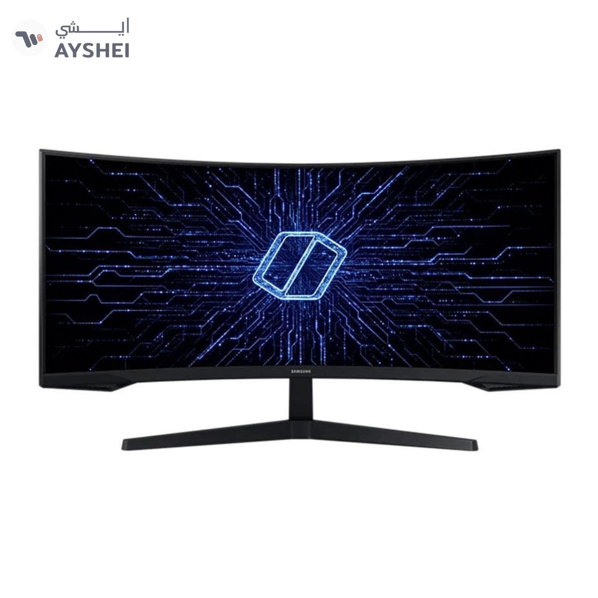 Renewed Samsung 34’’ G55T Odyssey G5 Ultra WQHD 165Hz Curved Gaming Monitor-0-portrait